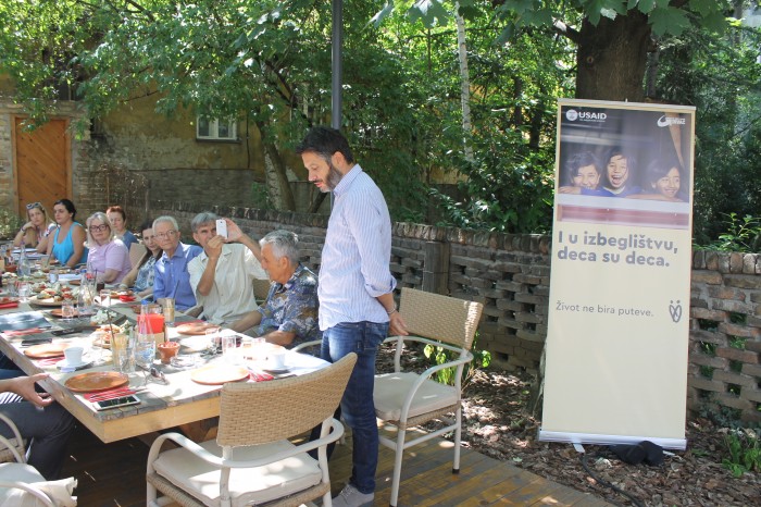 Finalni doručak za medije u okviru projekta "Podrška lokalnim zajednicama u odgovoru na izbegličku krizu"