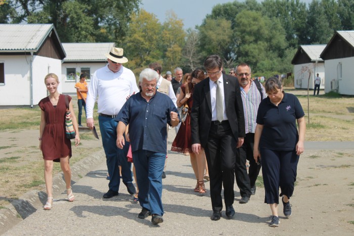 Poseta centru za azil Krnjača povodom obnove 13 baraka