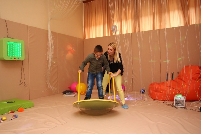 Completely equipped and new sensor room for elementary school „Sveti Sava" in Šabac