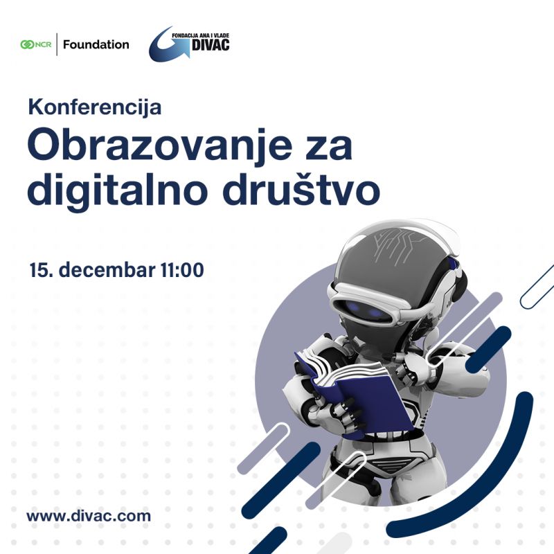 Najava konferencije Obrazovanje za digitalno društvo 