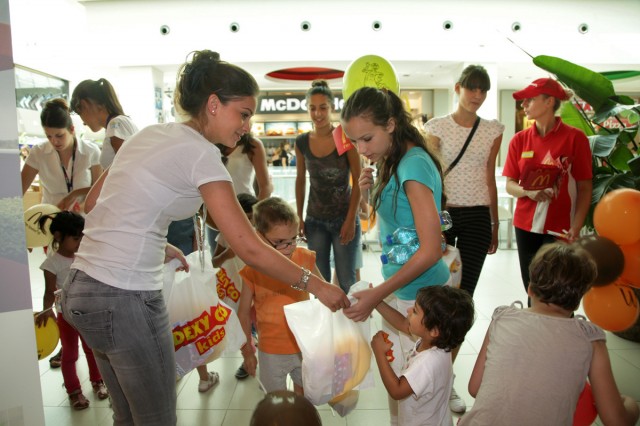 Osmesi najmlađih u Ušće Shopping Centru